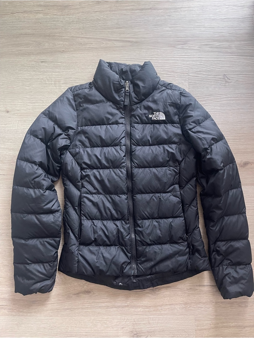 The north face black puffer jacket